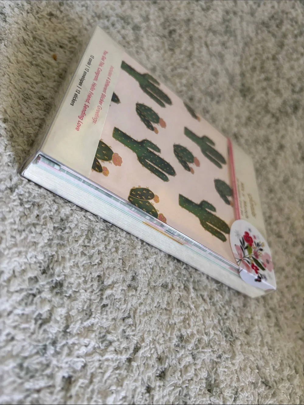 Sonix Mix n Match All-Occasion Greeting Card Set of 12 NWT cactus citrus floral